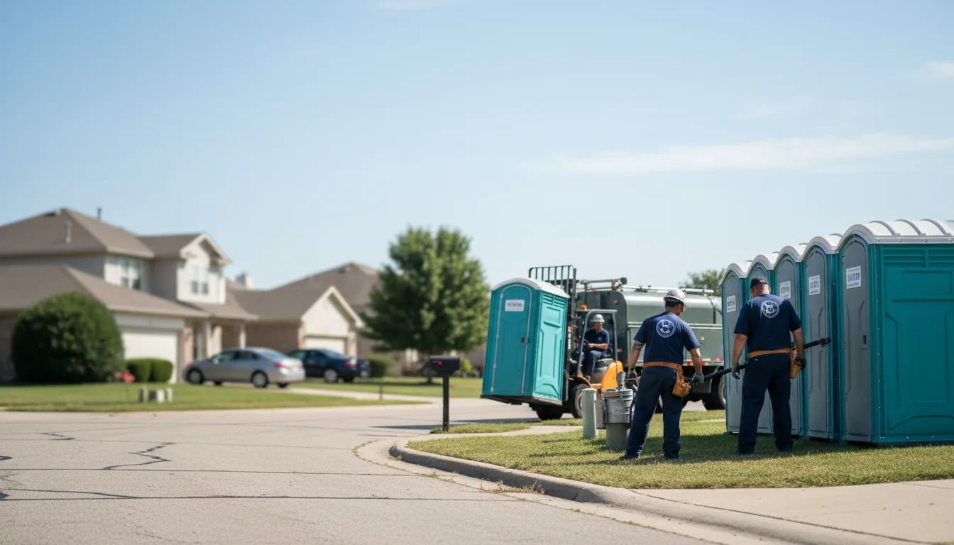 Porta Potty Rental in Burlington, TX near me